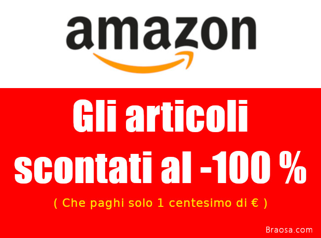 Gli articoli Amazon scontati del 100 per cento Gli articoli Amazon scontati del 100 per cento