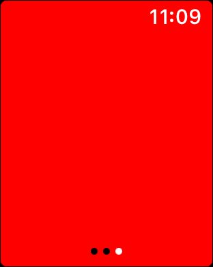 Torcia rossa Apple Watch Torcia rossa Apple Watch