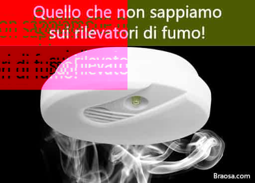 Rilevatori e sensori fumo cosa c'è da sapere Rilevatori e sensori fumo cosa c'è da sapere
