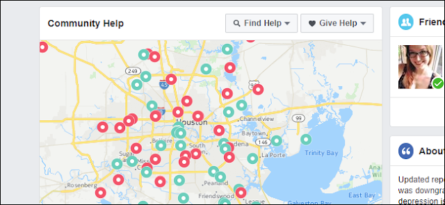 COME CHIEDERE E OFFRIRE AIUTO DURANTE UN'EMERGENZA CON FACEBOOK