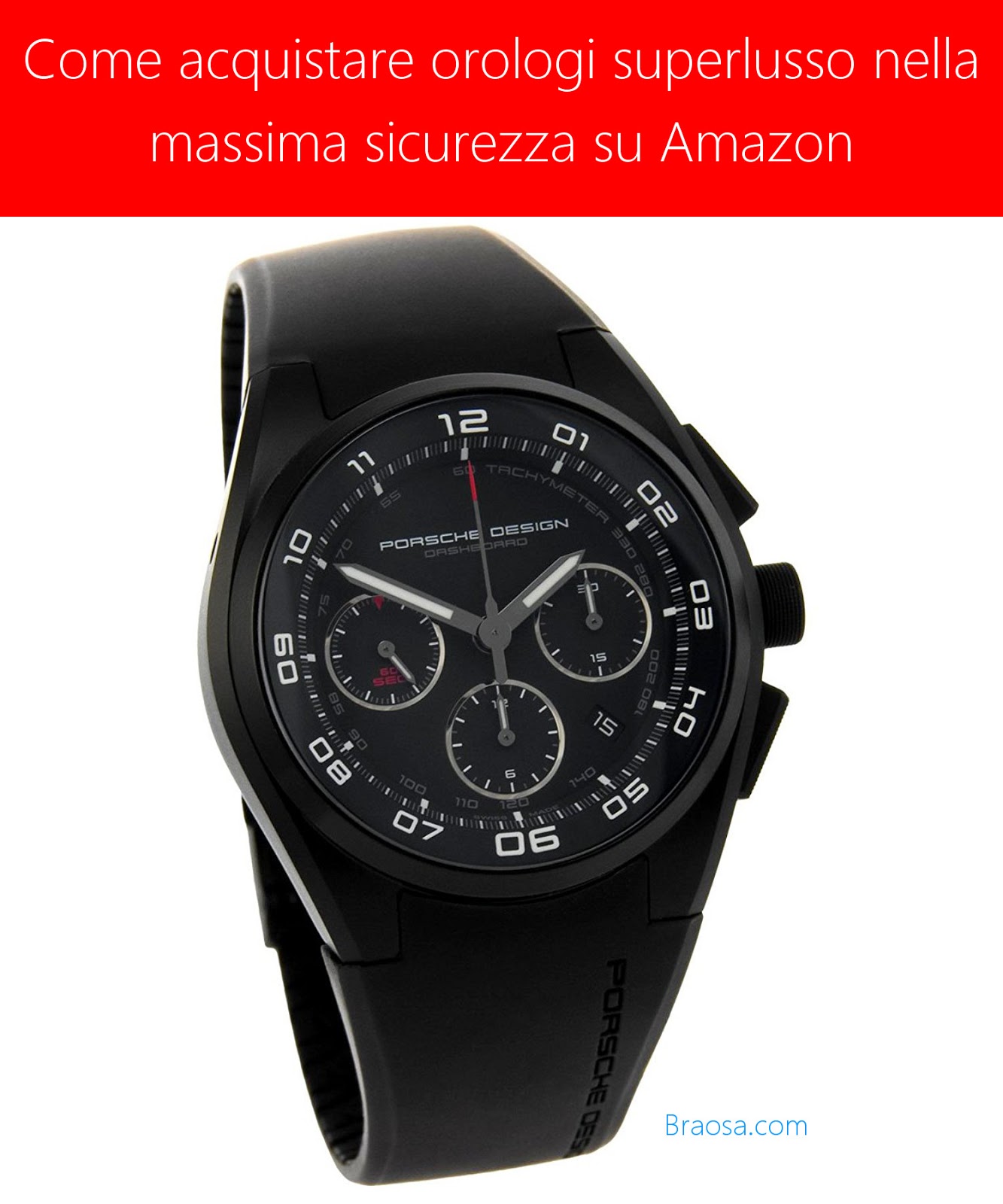 Come acquistare orologi costosissimi di lusso nella massima sicurezza su Amazon