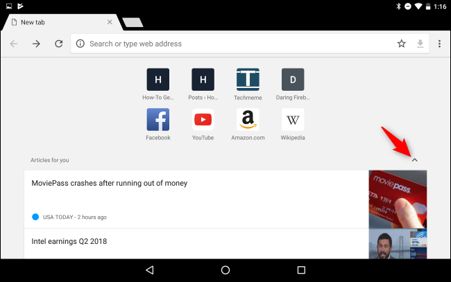scheda-nuovi-articoli-per-te-su-chrome