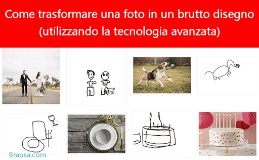 Come modificare una foto trasformandola in un pessimo disegno Come modificare una foto trasformandola in un pessimo disegno