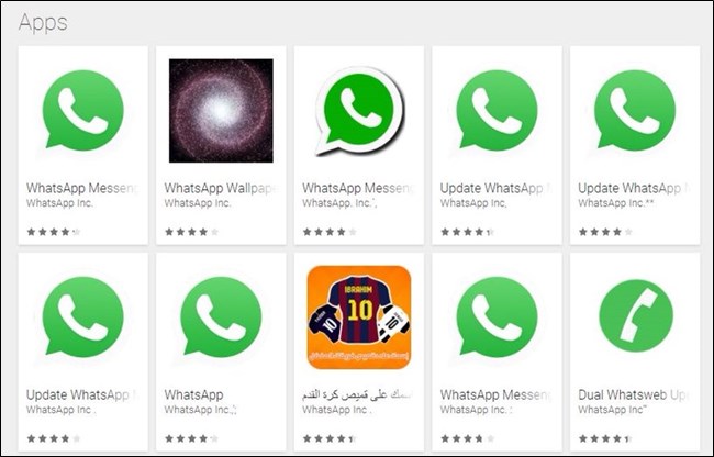 riconoscere le icone false delle app nello store android di Google riconoscere le icone false delle app nello store android di Google