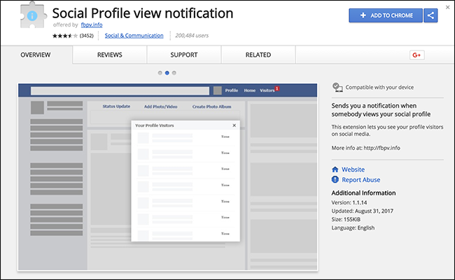 Estensioni browser per conoscere chi ha visitato il profilo Facebook oggi Estensioni browser per conoscere chi ha visitato il profilo Facebook oggi