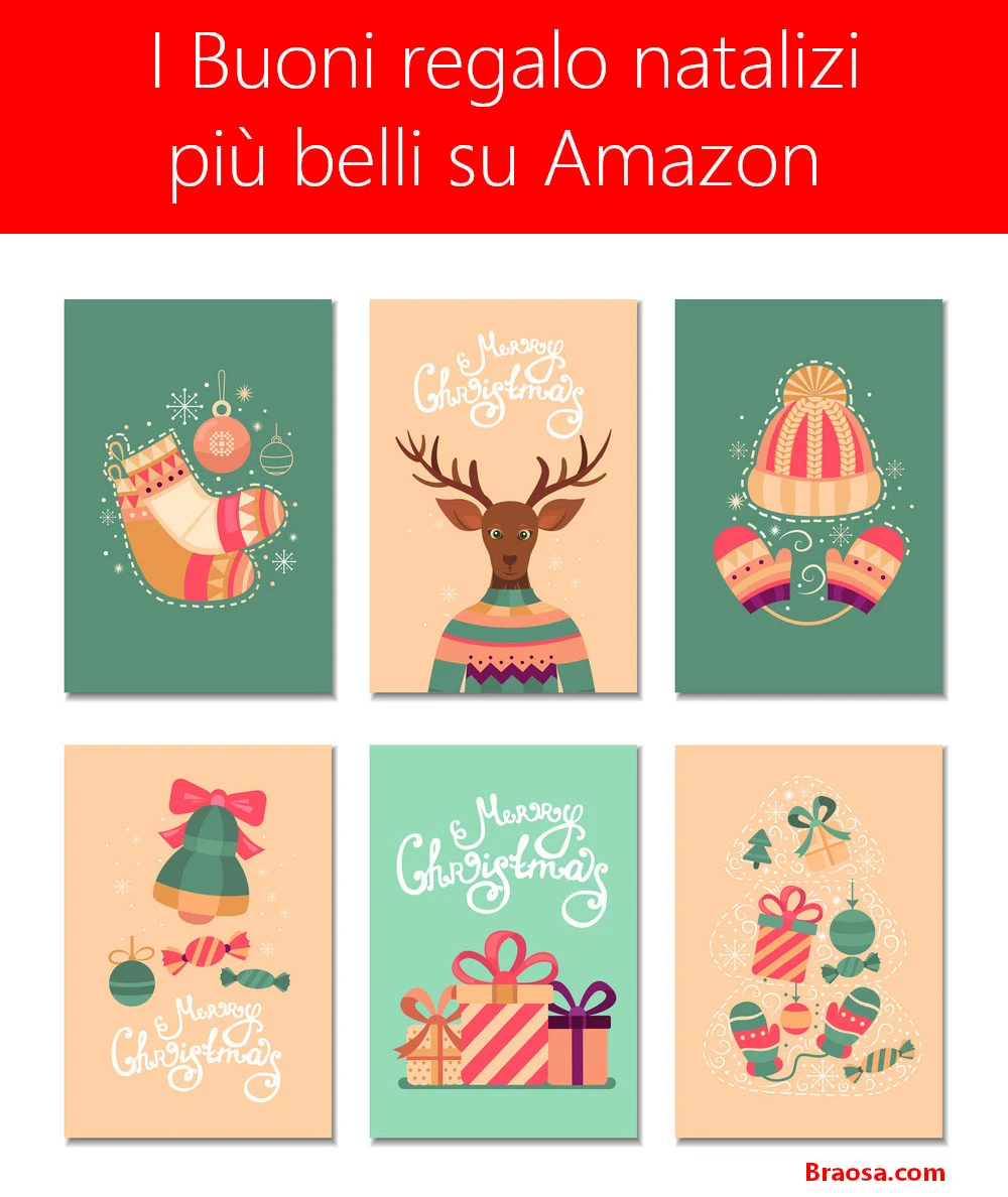I 12 buoni regalo più belli presenti su Amazon I 12 buoni regalo più belli presenti su Amazon