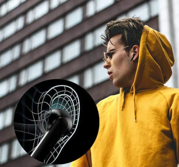 Posizione nell'orecchio degli auricolari durante la corsa