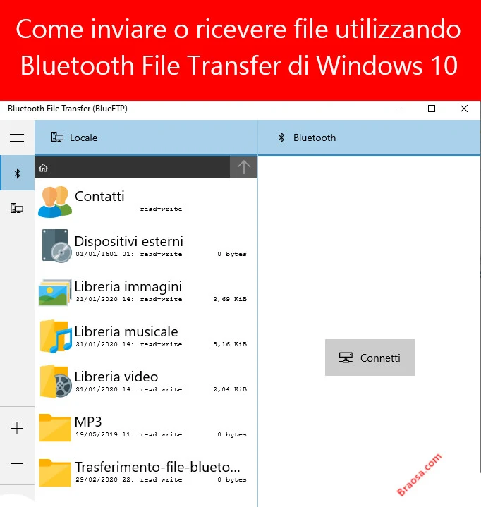 Come inviare o ricevere file utilizzando Bluetooth File Transfer in Windows 10 Come inviare o ricevere file utilizzando Bluetooth File Transfer in Windows 10