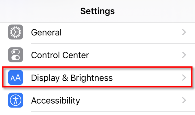Dispalay luminosità iPhone Dispalay luminosità iPhone