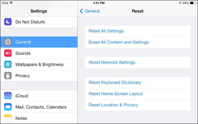 Eseguire un reset di fabbrica iphone e iPad Eseguire un reset di fabbrica iphone e iPad