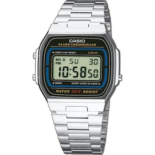 Orologio Digitale Unisex Casio Vintage A164WA-1VES Orologio Digitale Unisex Casio Vintage A164WA-1VES