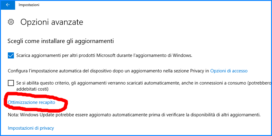 Ottimizzazione-recapito-windows-update Ottimizzazione-recapito-windows-update