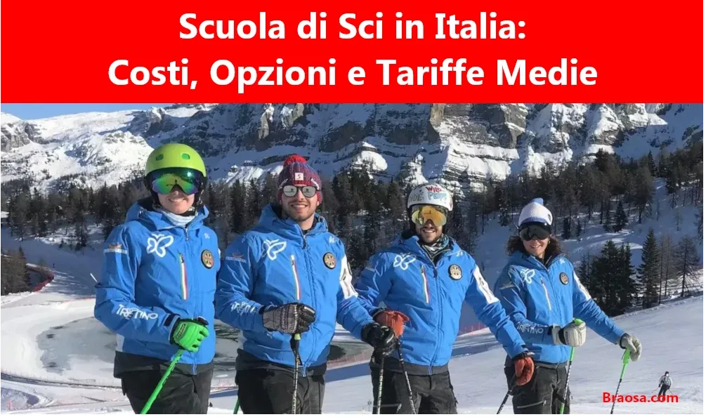 Scuola di Sci in Italia: Costi, Opzioni e Tariffe Medie