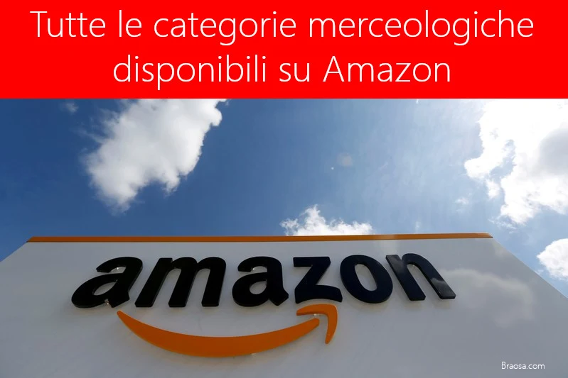 Categorie Merceologiche Amazon