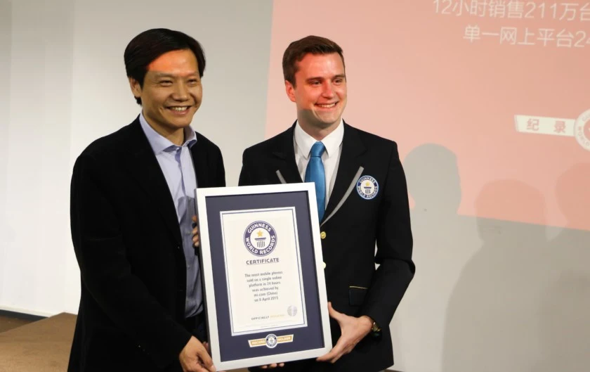 Xiaomi detiene un Guinness World Record