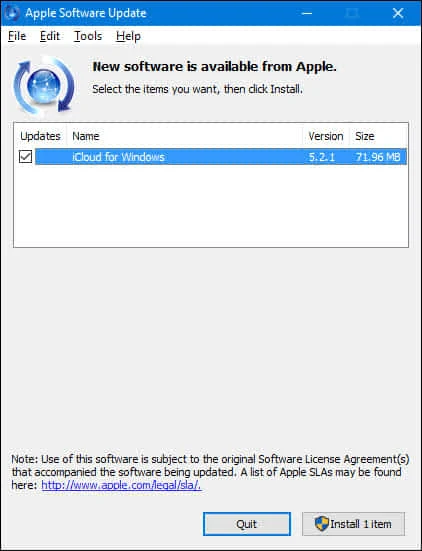Aggiornamento app di terze parti  Apple