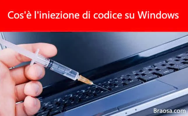 Che cos'è l'iniezione di codice su Windows? Che cos'è l'iniezione di codice su Windows?