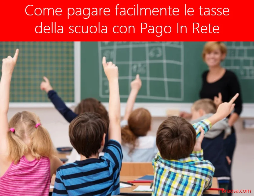Come pagare le tasse scolastiche con Pago In Rete online