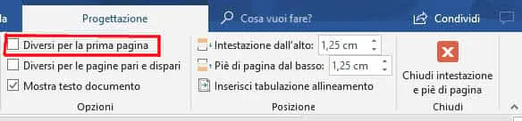 Diversi per la prima pagina