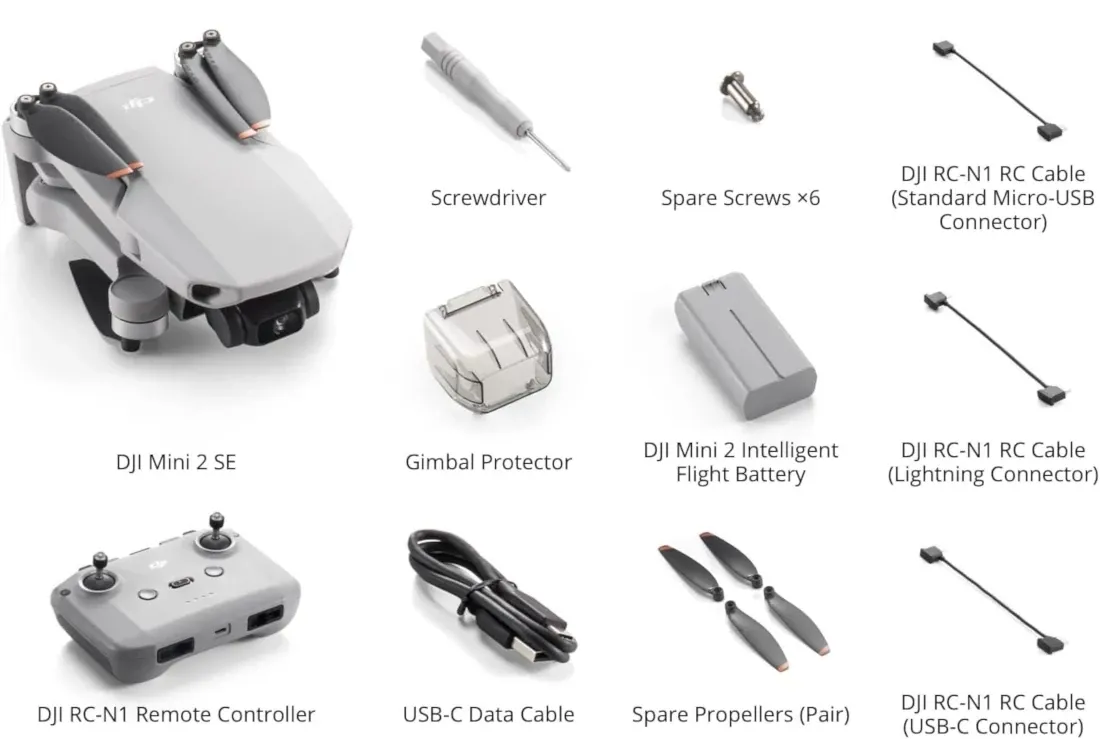 Accessori drone DJI Mini 2 SE