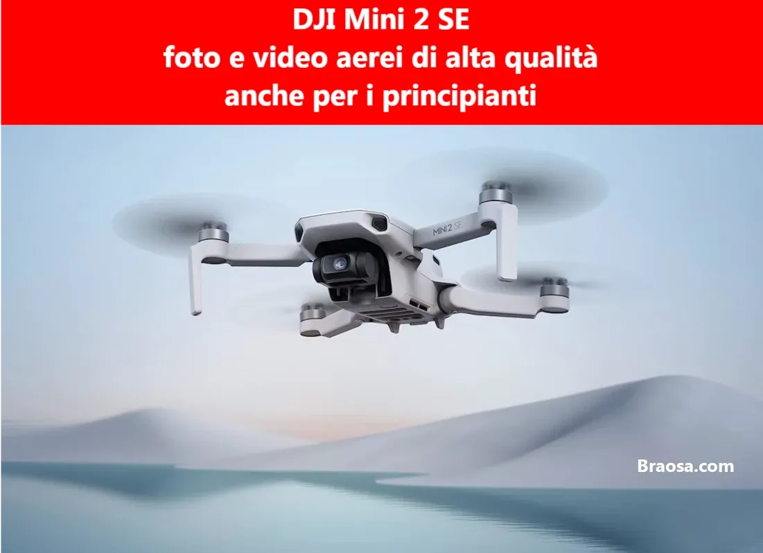 DJI Mini 2 SE: il mini drone perfetto per i principianti