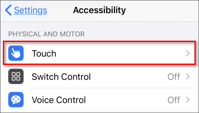 Impostazioni Tocco menu accessibilità iphone e ipad Impostazioni Tocco menu accessibilità iphone e ipad