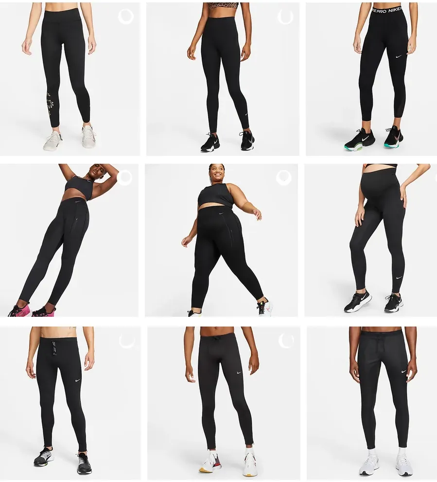 Leggins neri NIKE