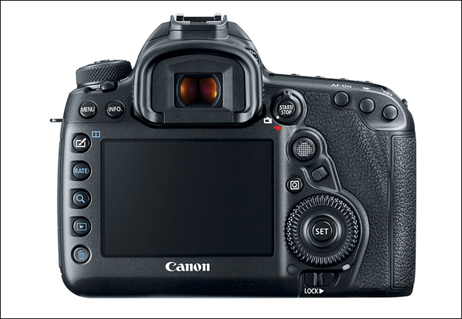 Mirino ottico della Canon DSLR