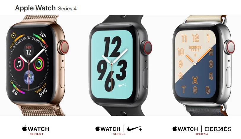 Nuovi Apple Watch Serie 4 Nuovi Apple Watch Serie 4