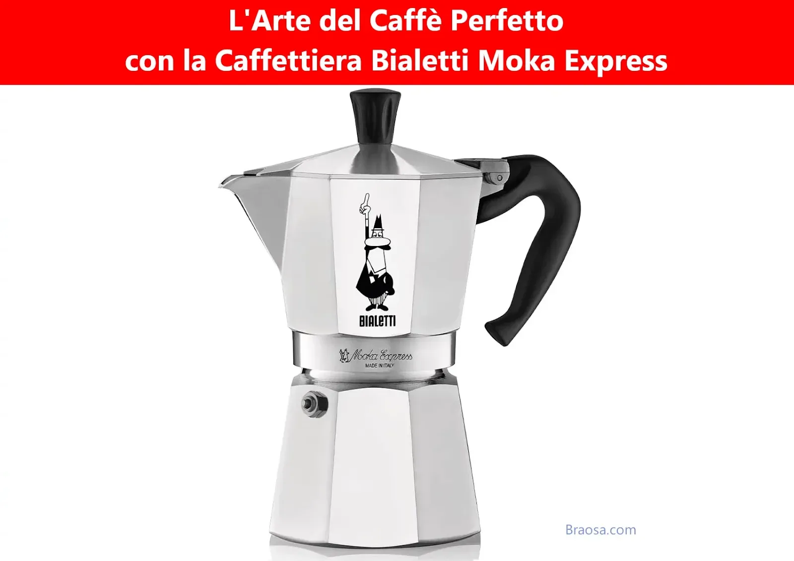 L'Arte del Caffè Perfetto con la Caffettiera Bialetti Moka Express