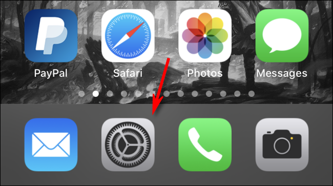 Icona ingranaggio impostazioni iphone ipad Icona ingranaggio impostazioni iphone ipad