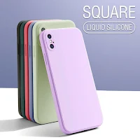 Custodia per telefono in Silicone liquido per iPhone 13 e 13 Pro Max Mini XS X XR 