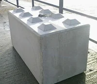 Barrira cemento tipo mattone Barrira cemento tipo mattone