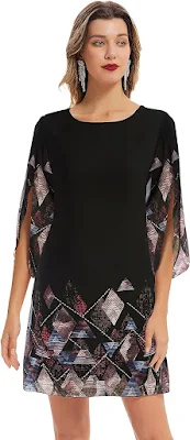 GRACE-KARIN-Abito-Donna-Elegante-Chiffon