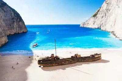Navagio Beach, Grecia