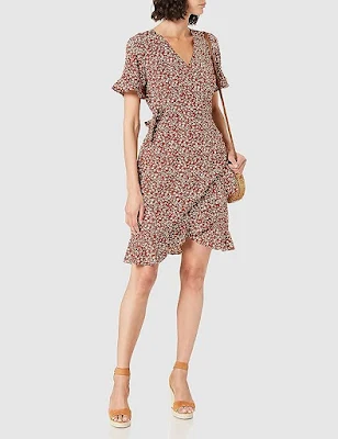 Only-Vestito-Donna-fiori-cotone