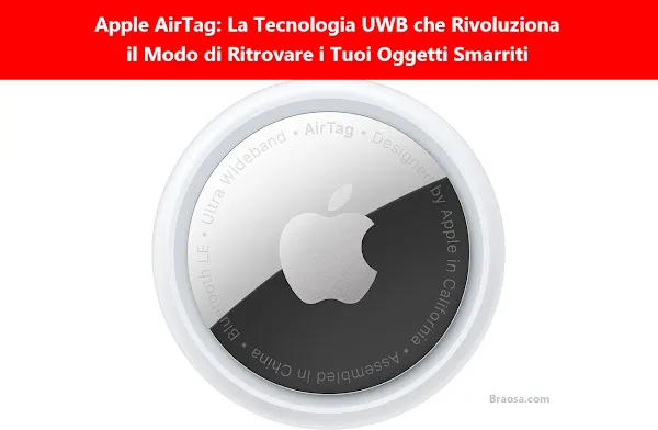 Apple AirTag per Ritrovare Oggetti Smarriti