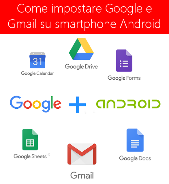 Come impostare Gmail su smartphone Android Come impostare Gmail su smartphone Android